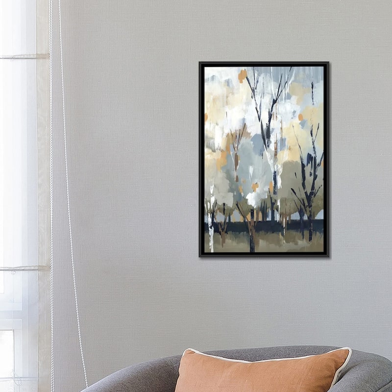 iCanvas "Silversong Birch I" by Lera Framed Canvas Print