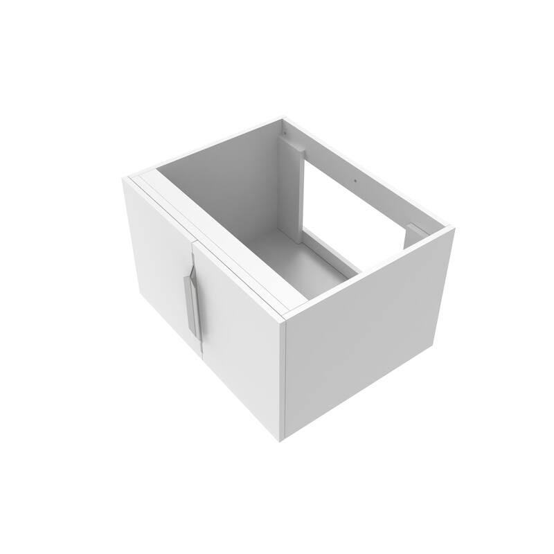 Alpine 24" Wall Mounted Bathroom Vanity (Base Only)