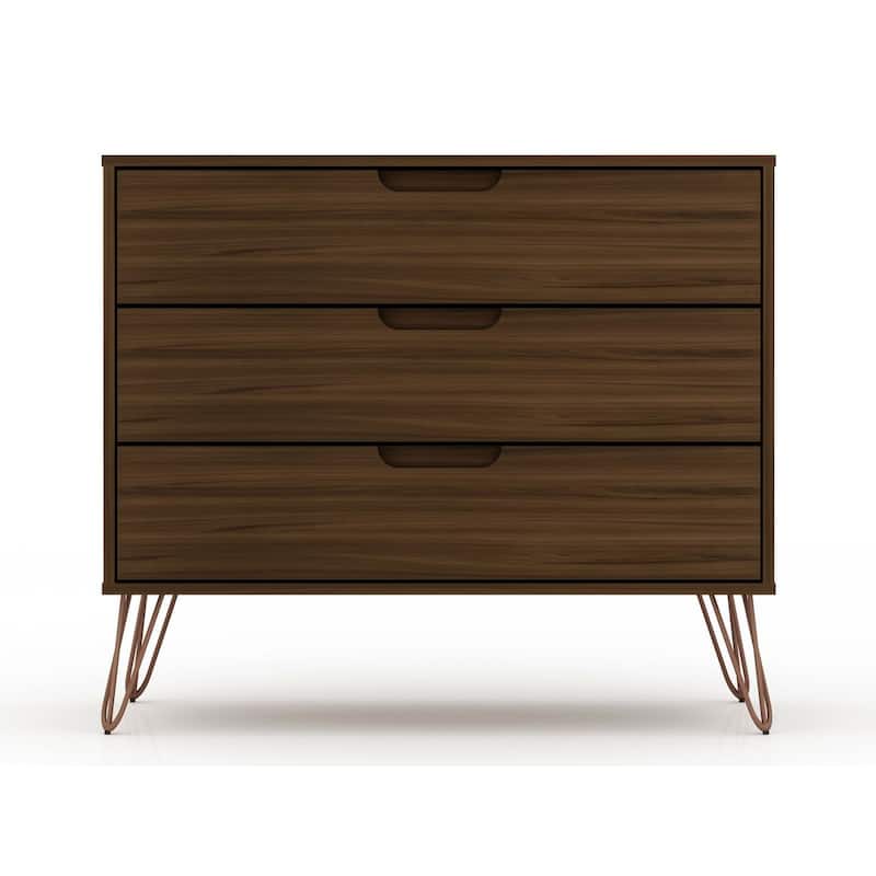 Bandene Mid-century Modern 3-drawer Dresser