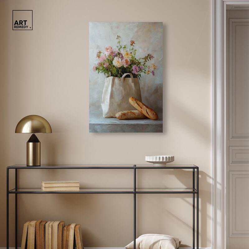 Chic Carryall II Canvas by Art Remedy, Gallery Wrapped