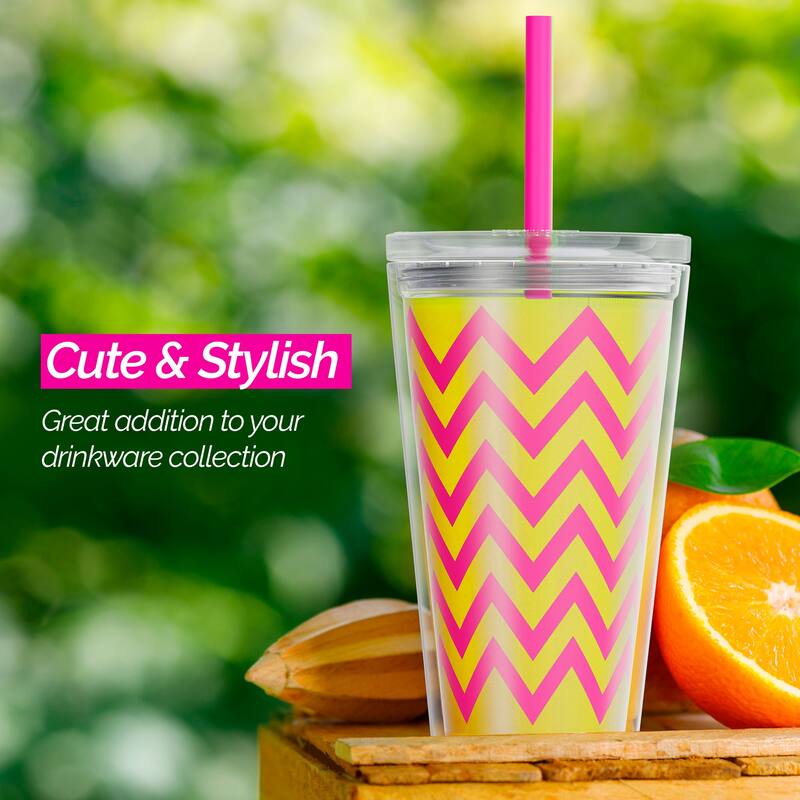 Copco Minimus Tumbler With Removable Straw And Double Wall Insulation - 24 oz.