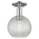 Option Polished Nickel / Clear Basketweave