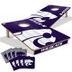 preview thumbnail 1 of 5, Kansas State Wildcats NCAA Tailgate Cornhole Board Set Include Carrying Case