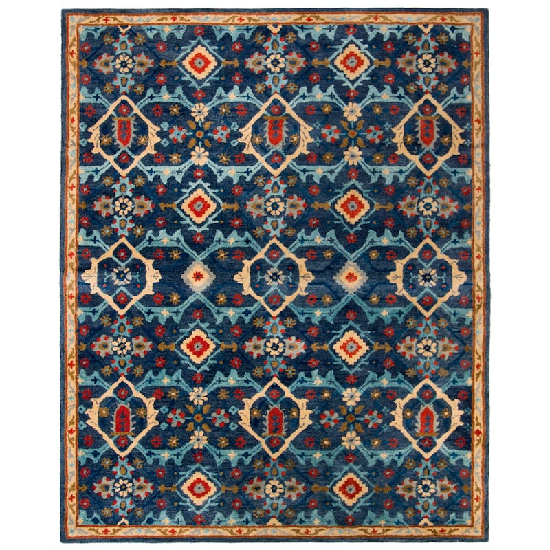 SAFAVIEH Handmade Heritage Knot Traditional Oriental Wool Rug