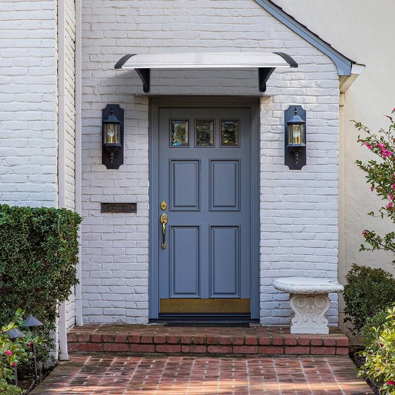 100 x 100CM Manual Door & Window Rain Awning
