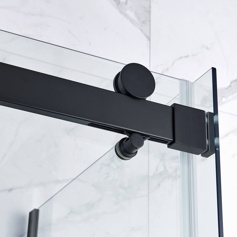 Bel Soft Close 3-Piece Base/Door Rectangular Corner Shower Kit (Left or Right Drain)