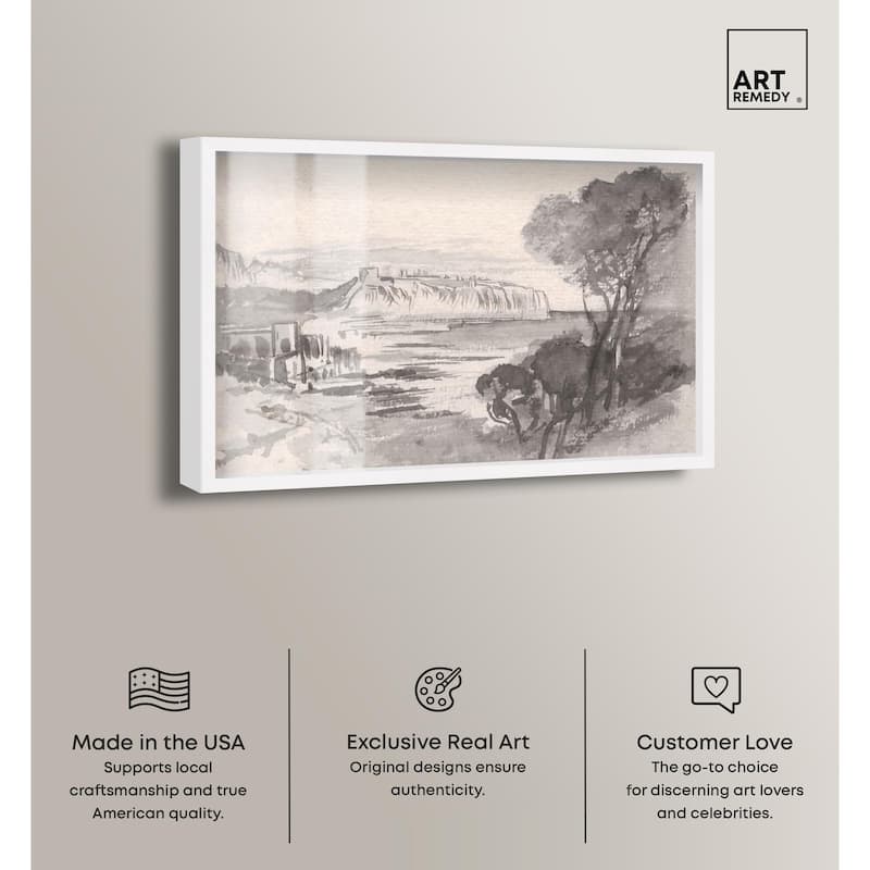 View across a Monaco Shadowbox by Art Remedy