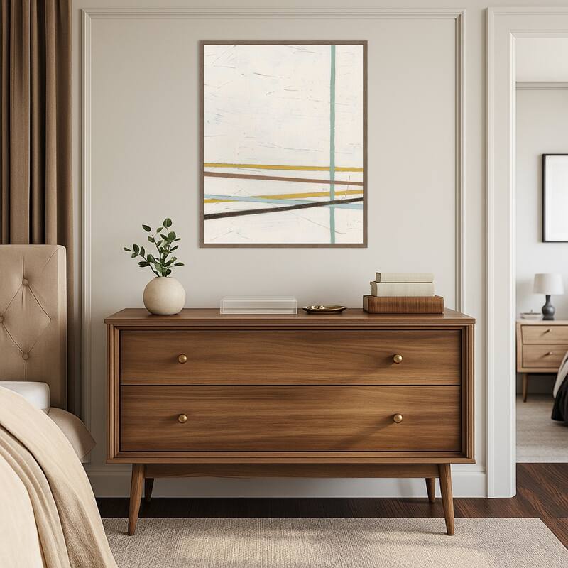 Tangle No. 3 by June Erica Vess (23 x 28 in.), Framed Canvas Wall Art Print