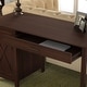 preview thumbnail 37 of 68, Key West 54W Computer Desk with Cabinet and Bookcase by Bush Furniture