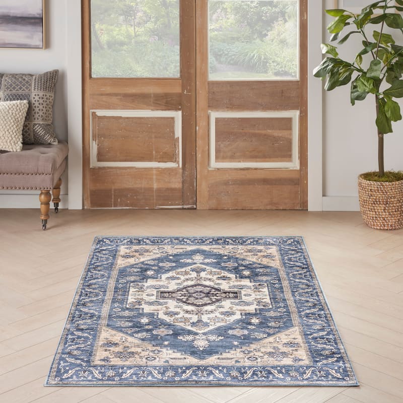 Washable Brilliance Persian Indoor Kitchen & Area Rug