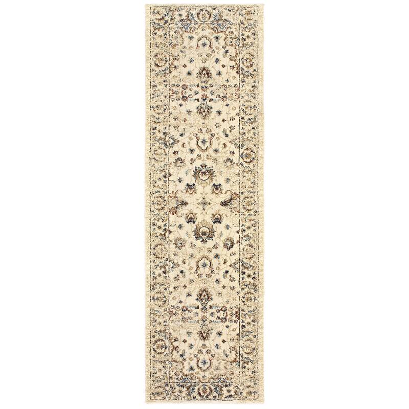 Style Haven Echo Arabesque Distressed Traditional Area Rug