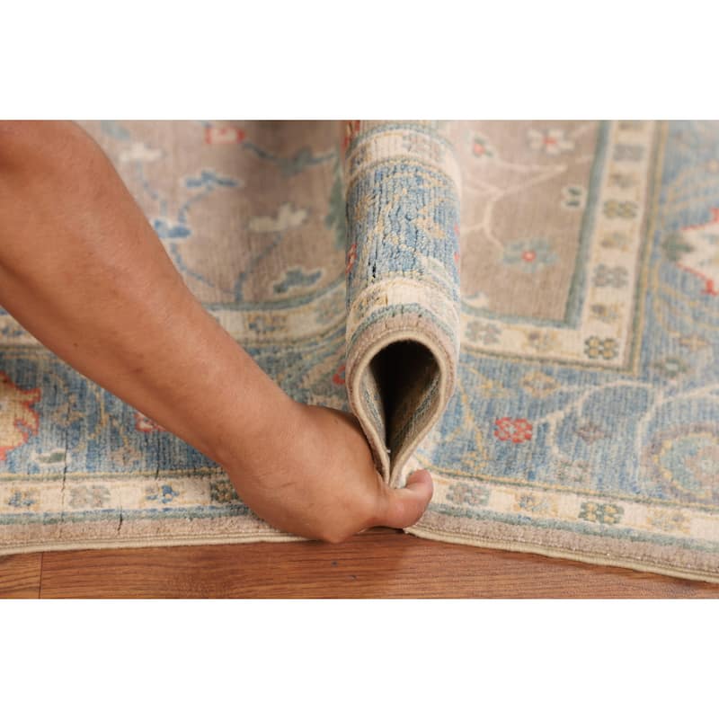 Traditional Kazak Oriental Accent Rug Handmade Wool Carpet - 3'10"x 5'5"