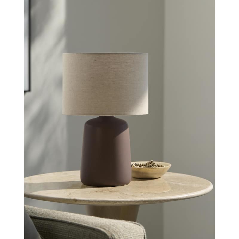 Livabliss Elio Modern Accent Table Lamp - 16"H x 10"W x 10"D