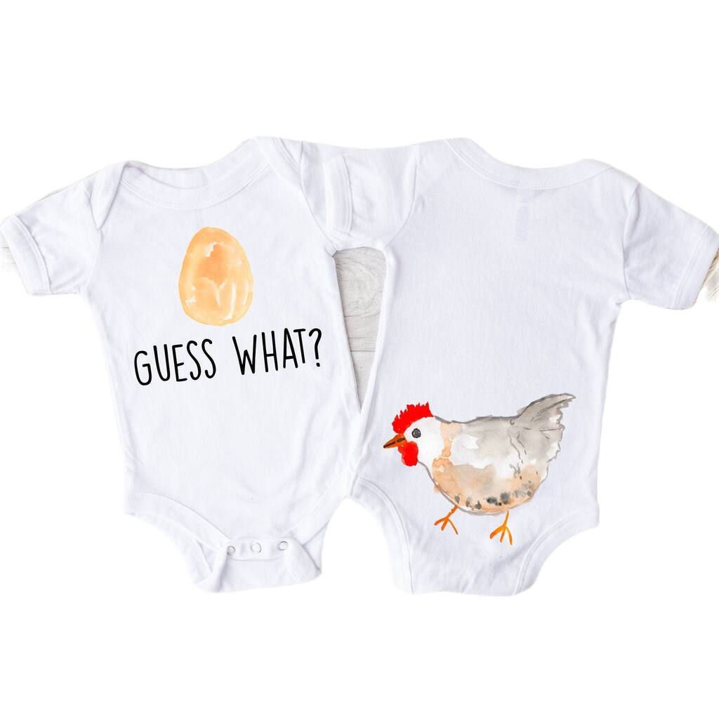 Chicken Butt Farm - Baby Boy Girl Clothes Infant Bodysuit Funny Cute Newborn