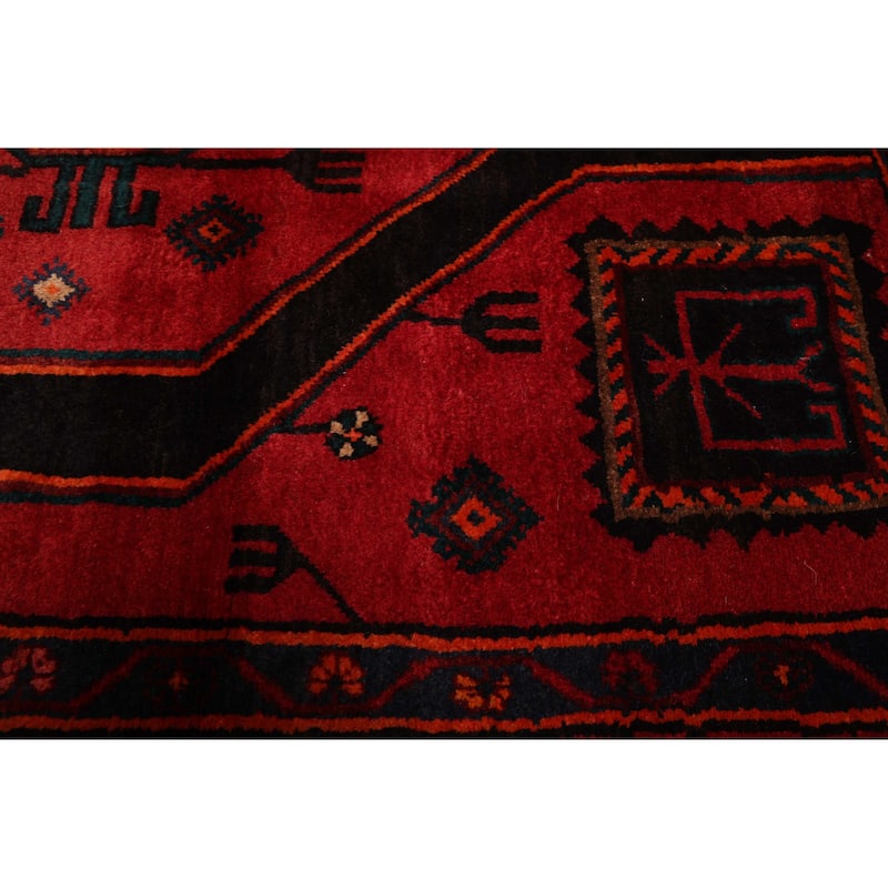 ECARPETGALLERY Hand-knotted Konya Anatolian Red Wool Rug - 4'6 x 7'9