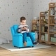 preview thumbnail 6 of 15, Kids Recliner Chair, Toddler Leather Sofa Lounge Chair with Armrest, Footrest, Headrest for Boys and Girls 3-9 Years Old