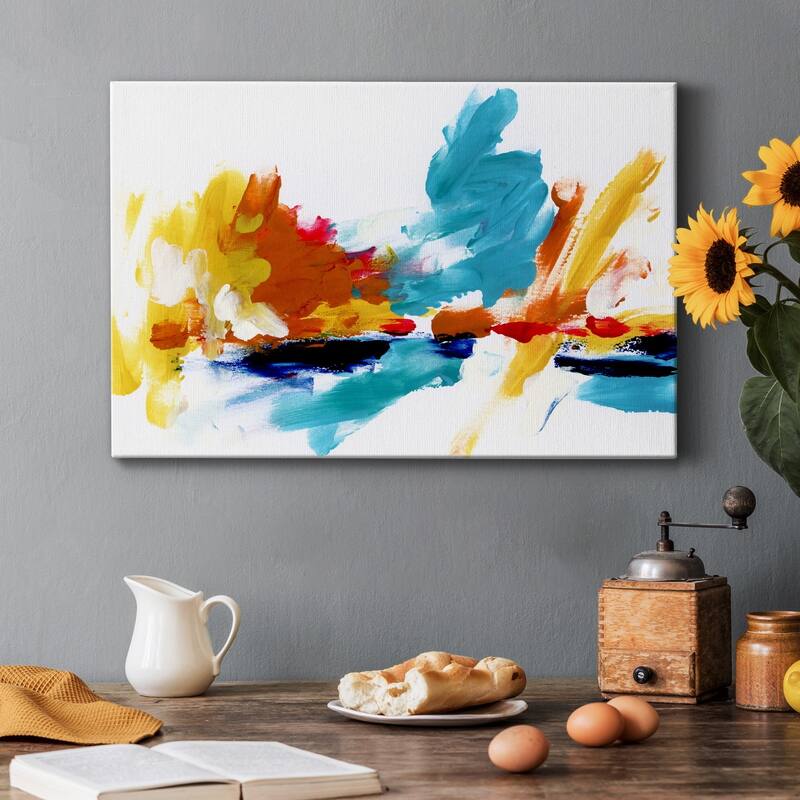 Captive Color II Premium Gallery Wrapped Canvas - Ready to Hang