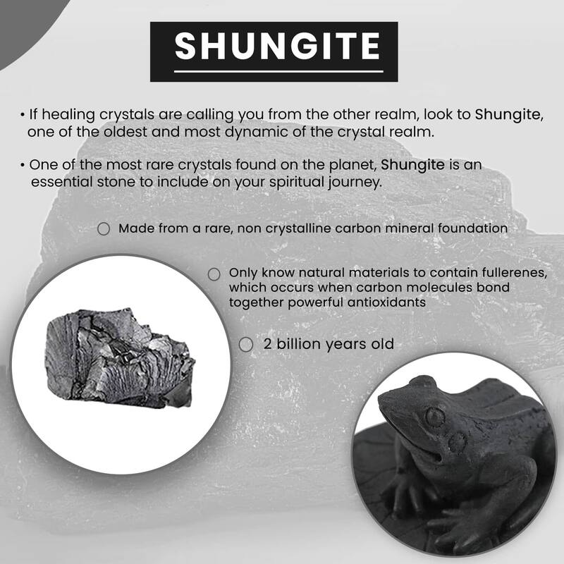 Karelian Shungite Figurine Elegant Home Indoor Decorative Mothers Day