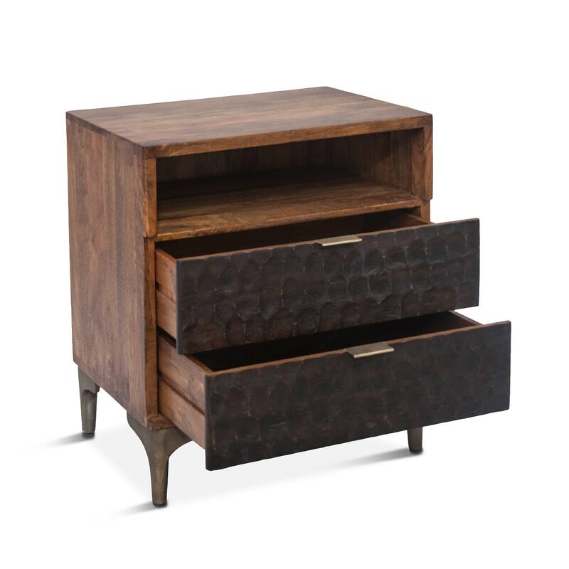 Vallarta Two Tone Mango Wood Night Chest