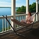 preview thumbnail 14 of 12, Sorbus 2-Person Hammock with Stand, 60" Cotton Blend Bed, Heavy Duty 450lbs Capacity, Portable with Carrying Case, Washable