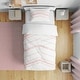 preview thumbnail 2 of 4, Sweet Jojo Designs Pink Cotton Boho Bohemian Girl 5pc Toddler-size Comforter Set - Blush, Farmhouse, Shabby Chic, Macrame Tuft