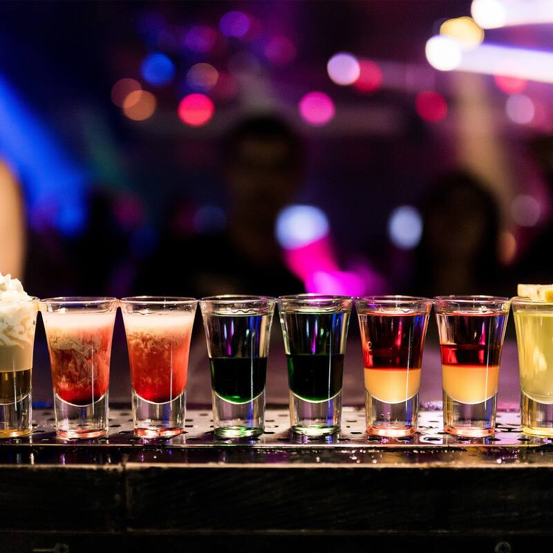 6pcs Shot Glasses 1.2oz Polystyrene for Cocktail