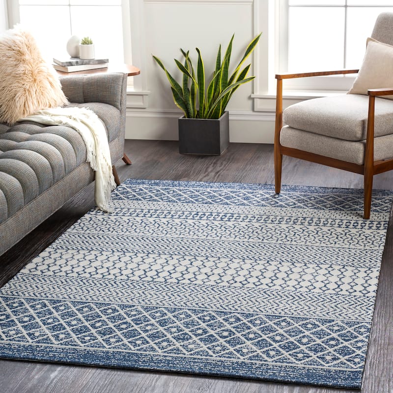 Mandira Handmade Medallion Wool Area Rug