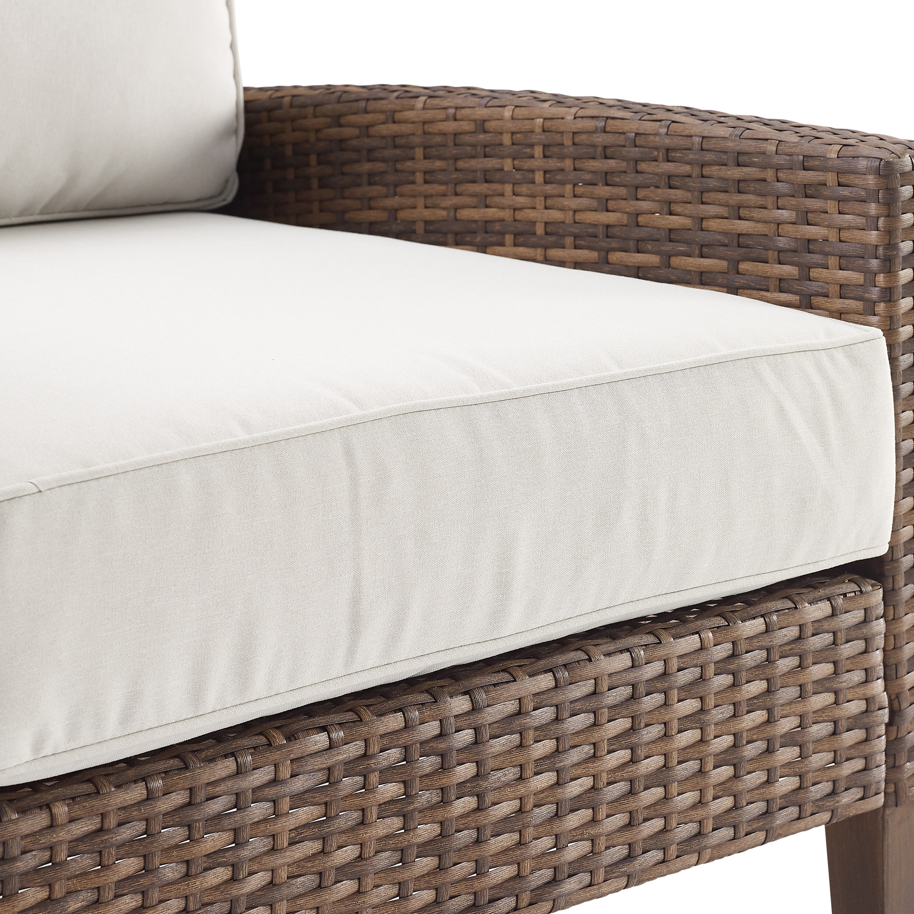 Capella outdoor wicker sofa hot sale