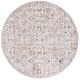 preview thumbnail 36 of 37, SAFAVIEH Vivaldi Anaelle Oriental Rug 6'7" Round - Beige/Blue Rust - Round