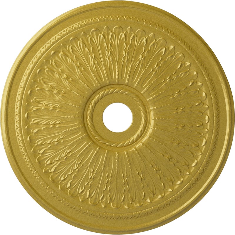 29 1/8"OD x 3 5/8"ID x 1"P Oakleaf Ceiling Medallion