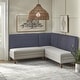 preview thumbnail 1 of 18, Lifestorey Phillips 3-Piece Upholstered Banquette Set
