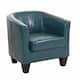 Option Peacock Faux Leather