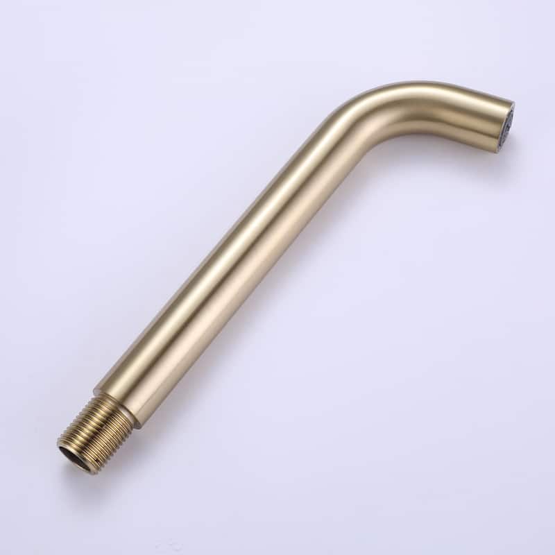 8 in W*8.23 D Solid Brass 2-Handle Wall Mounted Bathroom Sink Faucet