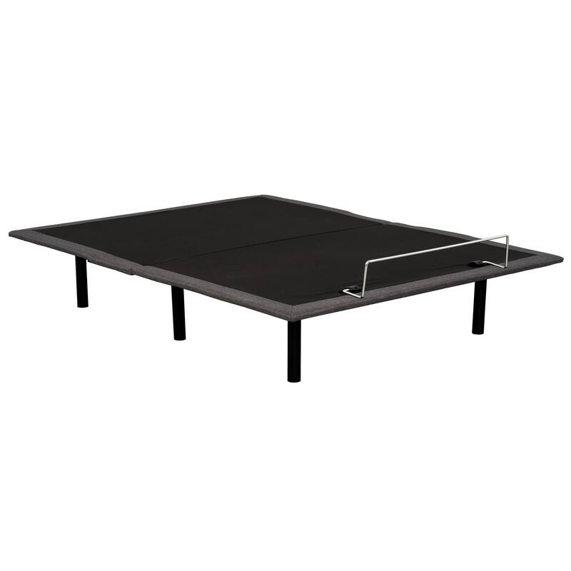 Adjustable Bed Base Frame with Wired Remote, Premium Metal Recliner Bed