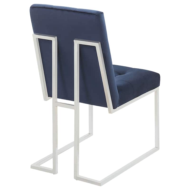 Cisco Velvet Upholstered Dining Side Chair (Set of 2)