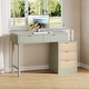 preview thumbnail 3 of 21, Modern Wood Computer Desk with 5-drawer for Home Office