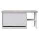 preview thumbnail 5 of 17, CraftPorch Multifunctional Flip-Drawer Storage Shoes Bench White