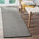 preview thumbnail 11 of 67, SAFAVIEH Handmade Flatweave Montauk Mariko Casual Cotton Rug 2'3" x 10' Runner - Ivory/Black