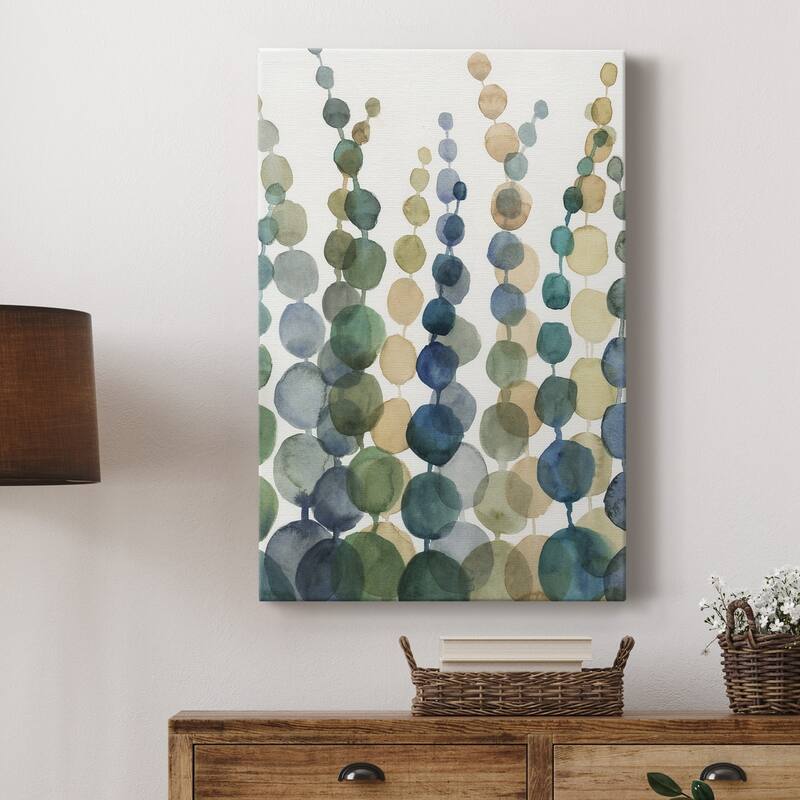 Pompom Botanical I Premium Gallery Wrapped Canvas - Ready to Hang