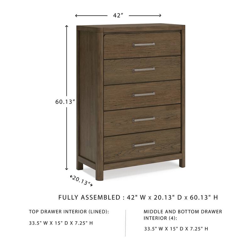 Signature Design by Ashley Cabalynn Light Brown Chest of Drawers