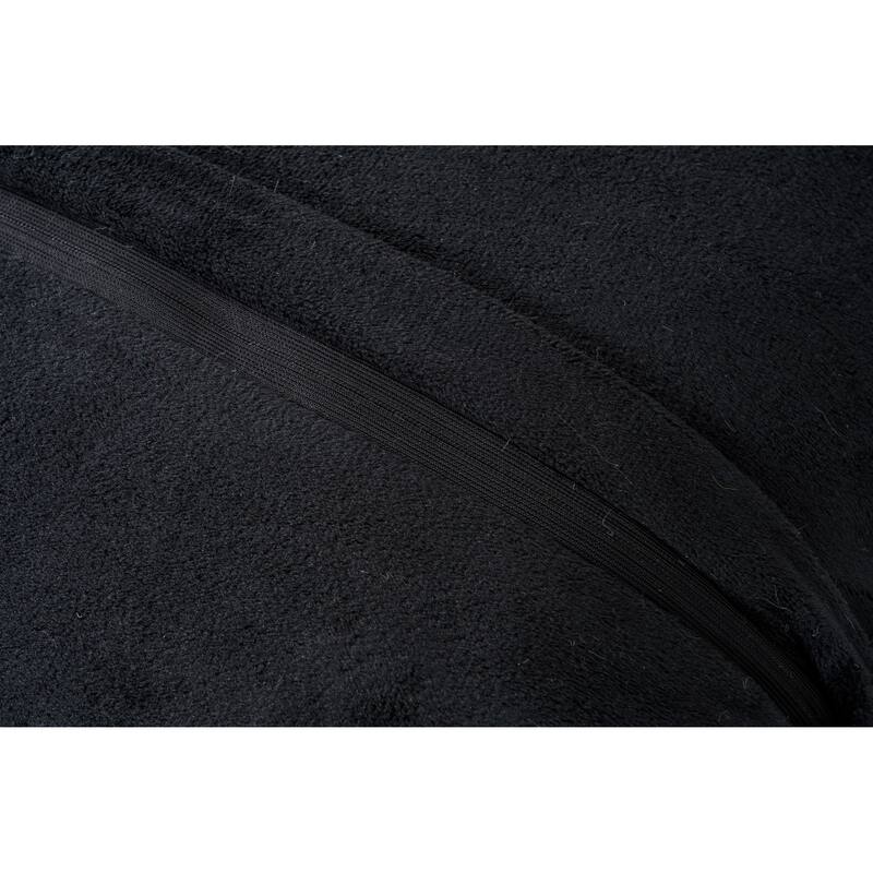 Chryso Collection Faux Fur Pillow with Foil Accents