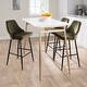 preview thumbnail 18 of 62, Silver Orchid Naldi Contemporary Black Counter Stool (Set of 2) - N/A