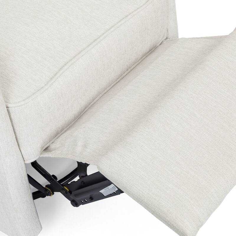 360° Rotation Lounge Chair with Classic Style for Living Room or Bedroom, Lever-Control Recliner for Reading & Relaxation