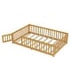 preview thumbnail 122 of 159, Wood Floor Bed with Safety Guardrails and Door