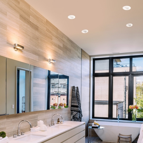 5"/6" Energy Star White Integrated LED Retrofit Recessed Kit (4-Pack). Opens flyout.