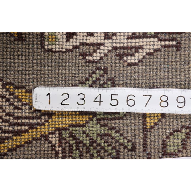 Animals Design Ziegler Indian Foyer Rug Handmade Wool Carpet - 2'11"x 5'1"