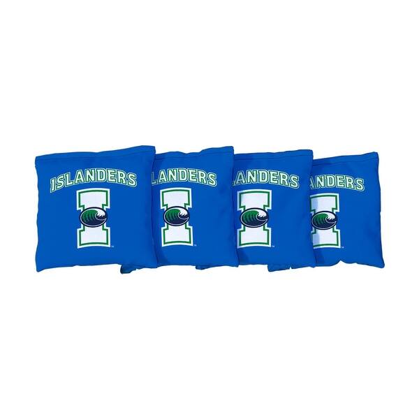 slide 2 of 3, Texas A&M Corpus Christi Islanders Cornhole Bags Blue All-Weather Resin Filled