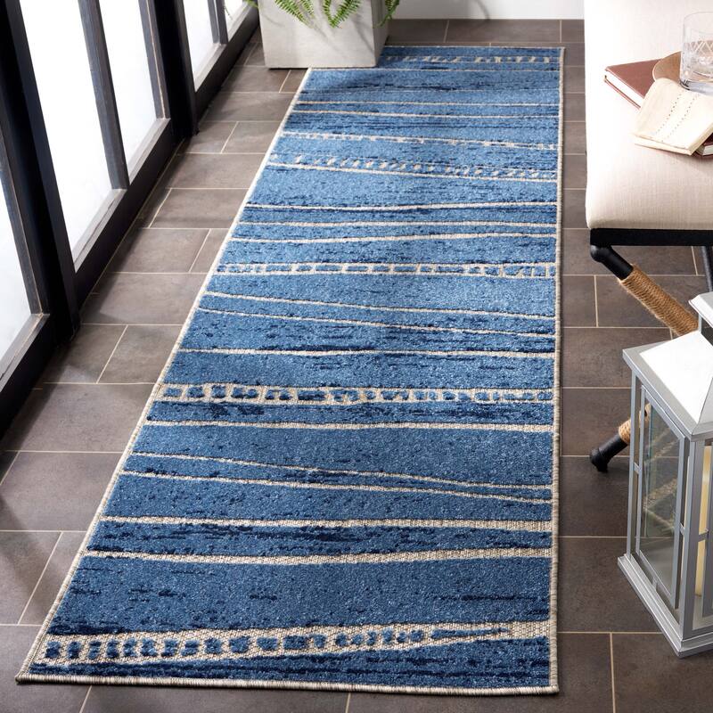 SAFAVIEH Cottage Katleen Transitional Indoor/Outdoor Rug.