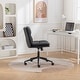 preview thumbnail 27 of 43, Roundhill Bizerte Adjustable Swivel Criss Cross Chair, Wide Seat Office Chair Vanity Chair