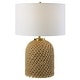 preview thumbnail 1 of 5, Uttermost Kendari Rope & Rattan Table Lamp - 25"H,   Shade 10"H x 17"Dia.